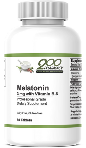 Melatonin 3mg with Vitamin B-6
