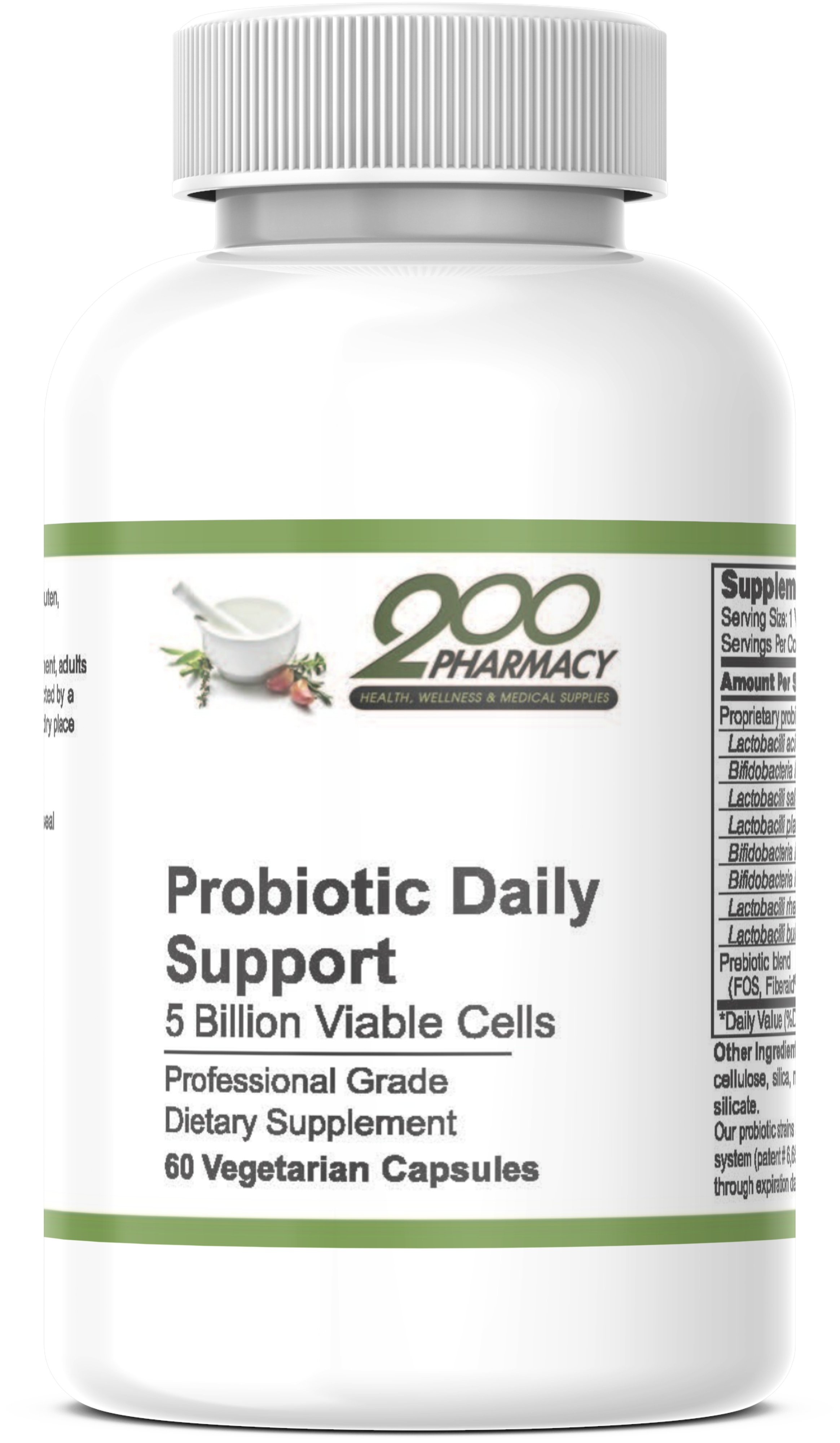 Probiotics Daily Support - 5 Billion Viable Cells 60 caps