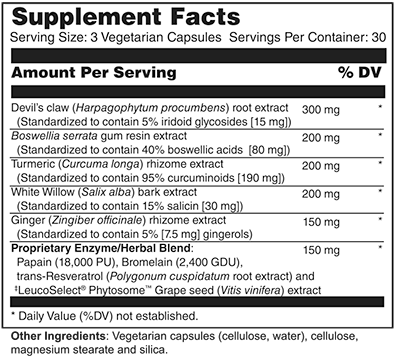 InflamMove - Support for Natural Inflammatory Response Vegetarian / 90 caps