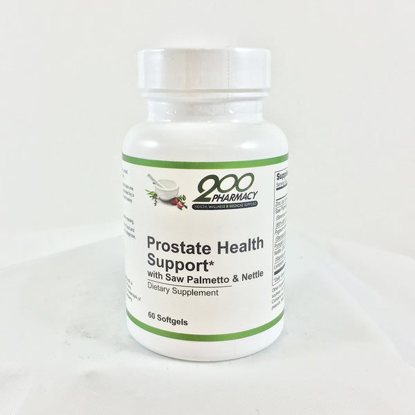 Prostate Health Support with Saw Palmetto & Nettle / 60 softgels | 200 ...